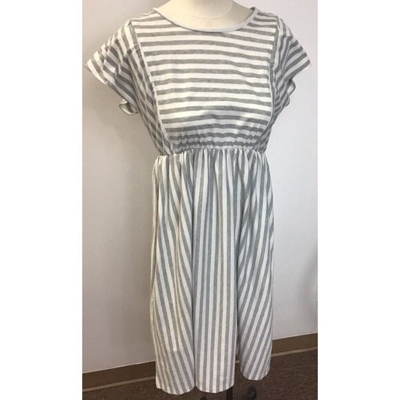 Woman’s Pat Pat Maternity Breastfeeding Stripped Dress Size S - Picture 1 of 5